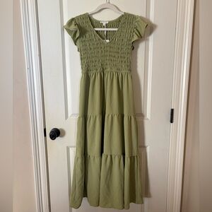 Green Midi Dress